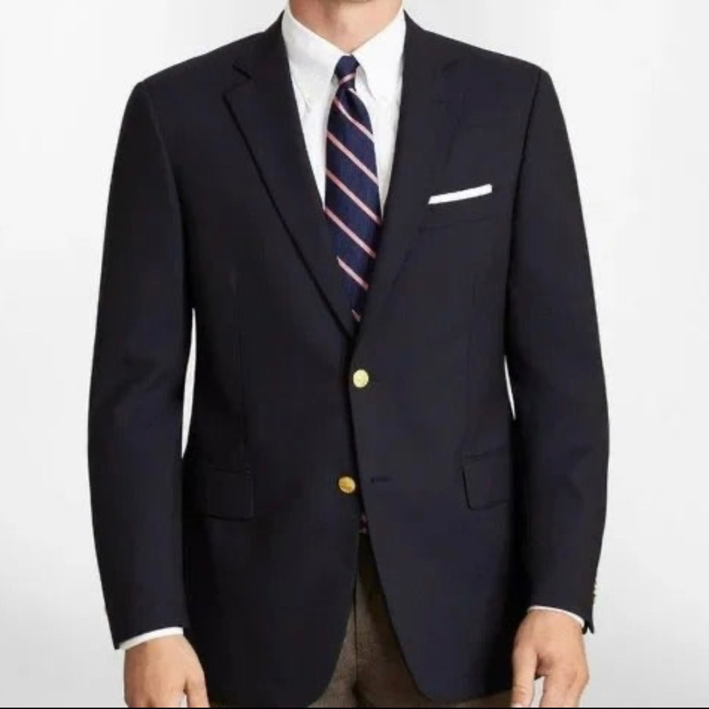 Brooks Brothers navy blue Madison Fit blazer